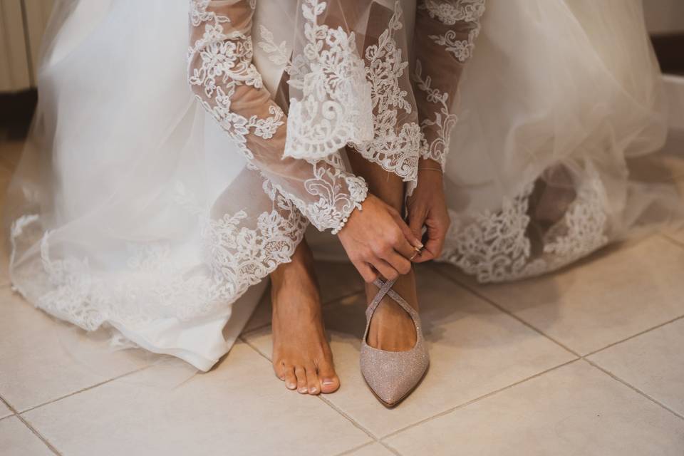 Preparazione sposa