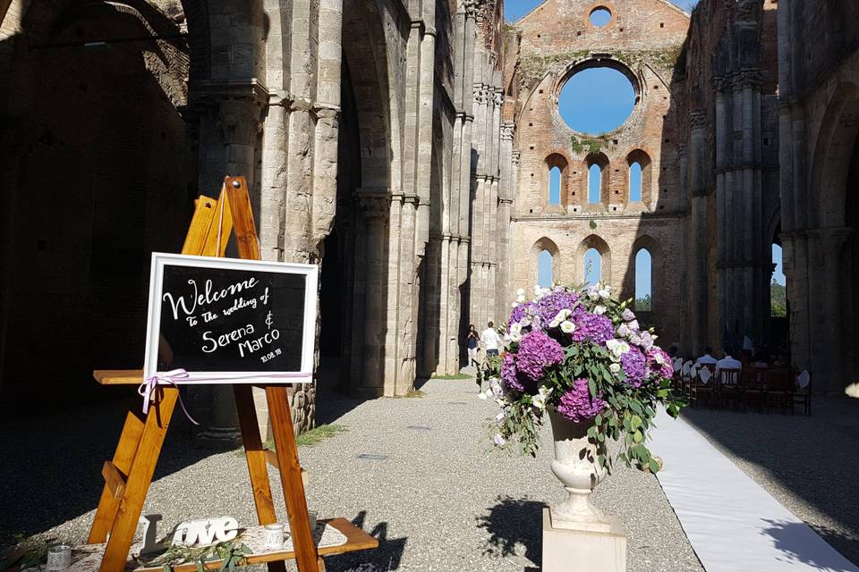 Matrimonio a san galgano