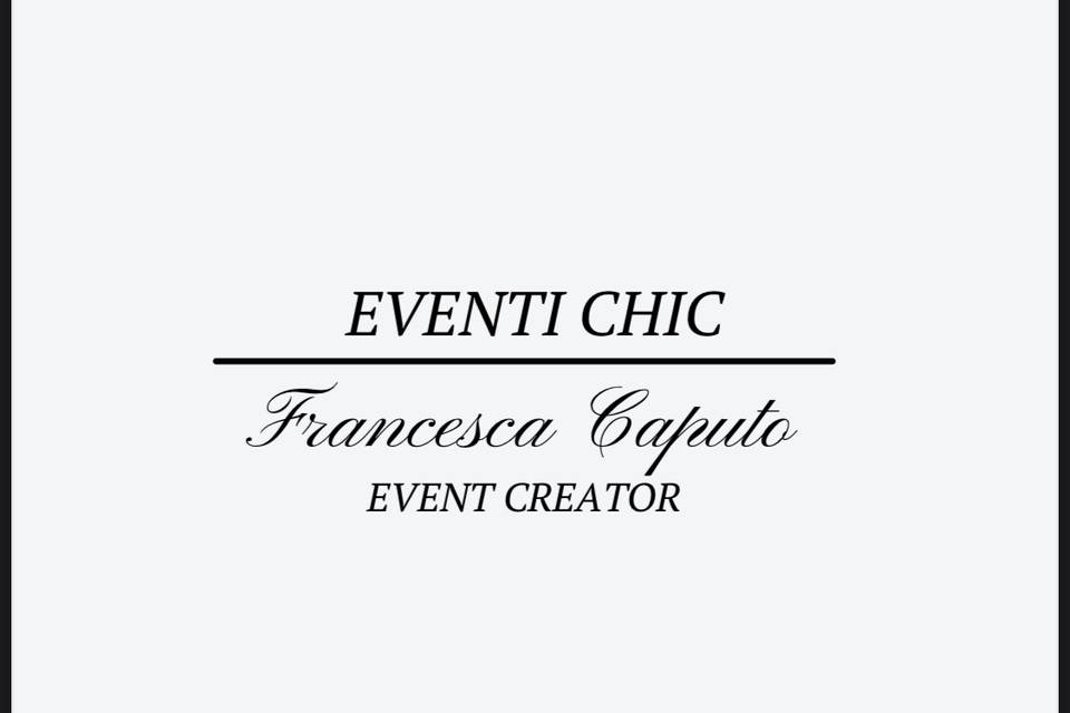 Logo Eventi Chic di Francesca Caputo