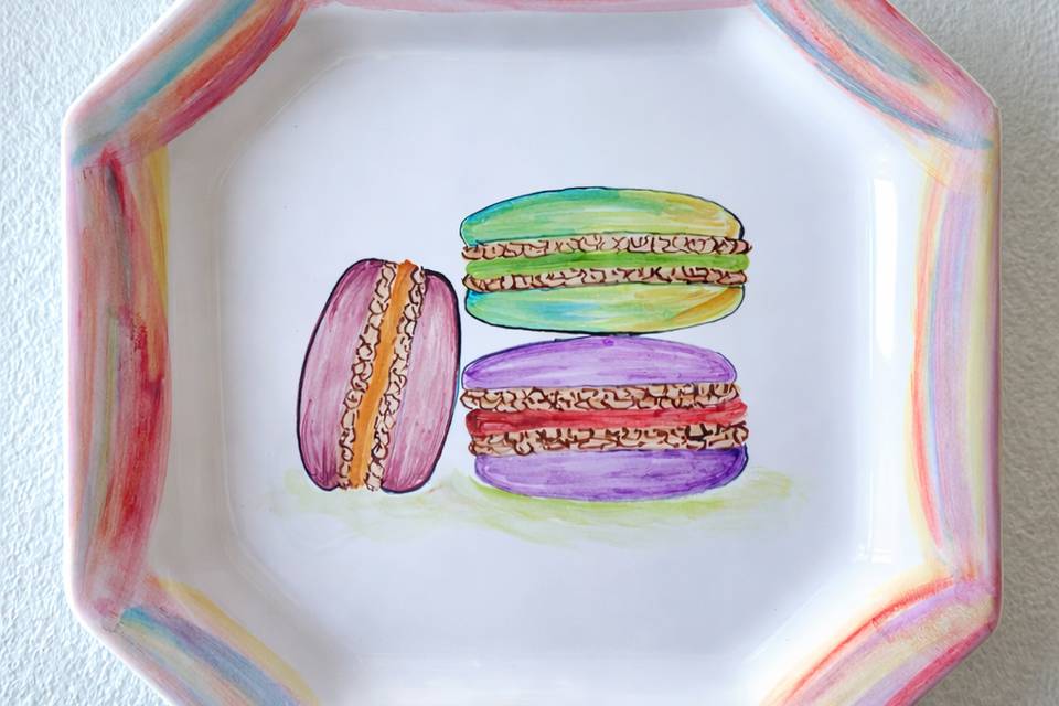 Piatto Macarons