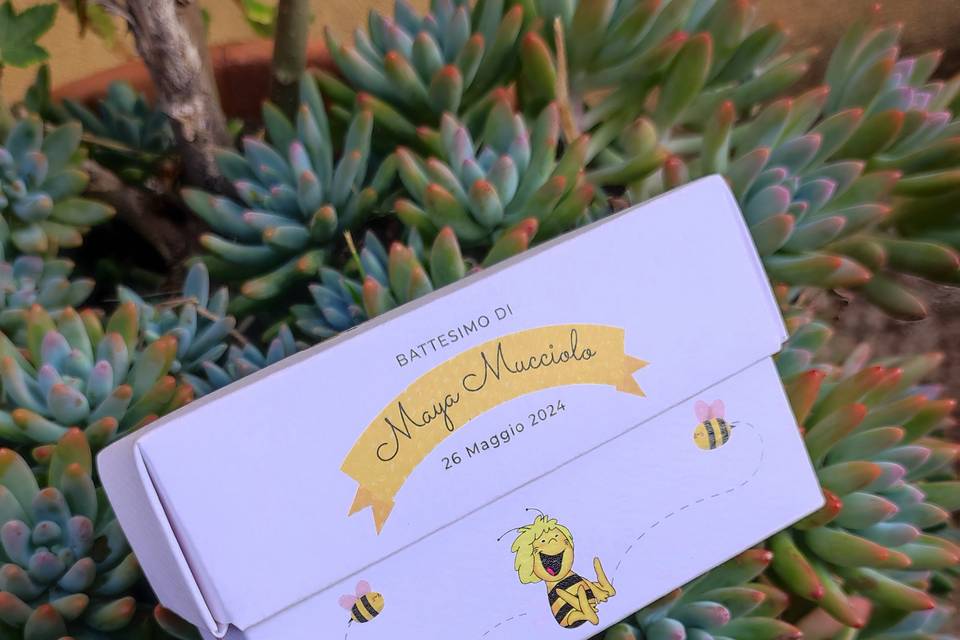 2 mieli in box personalizzata