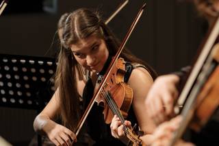 Trio Mozart - violinista, organista e soprano