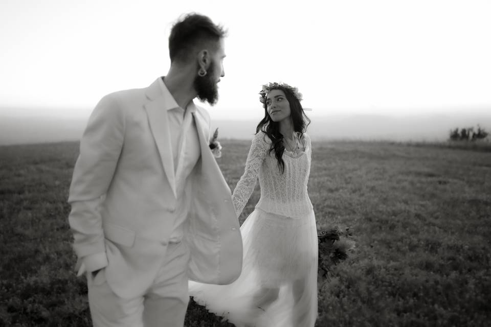 Intimate Elopement in Umbria