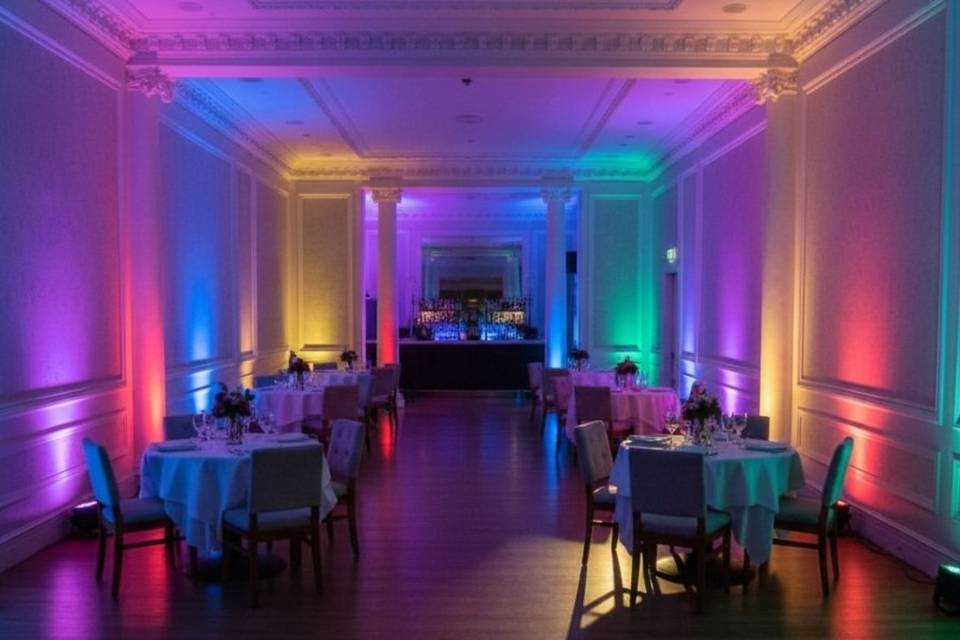 Sala illuminata