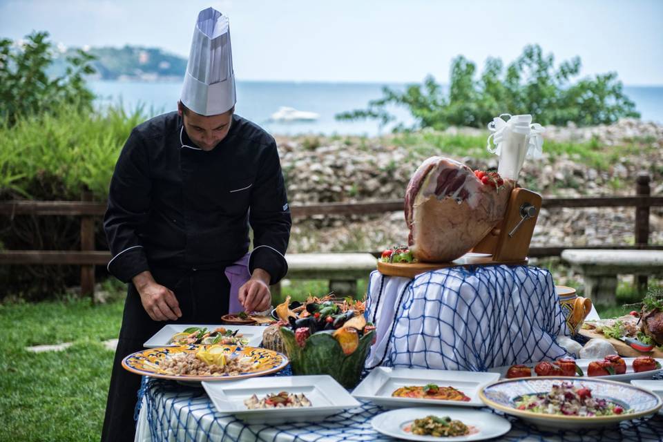 Buffet di antipasti