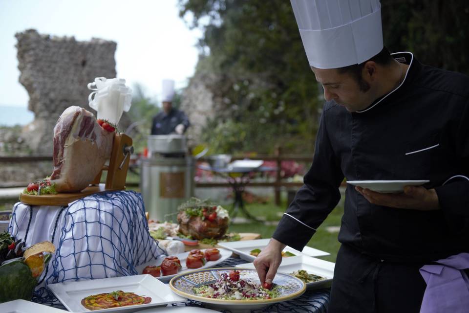 Buffet di antipasti