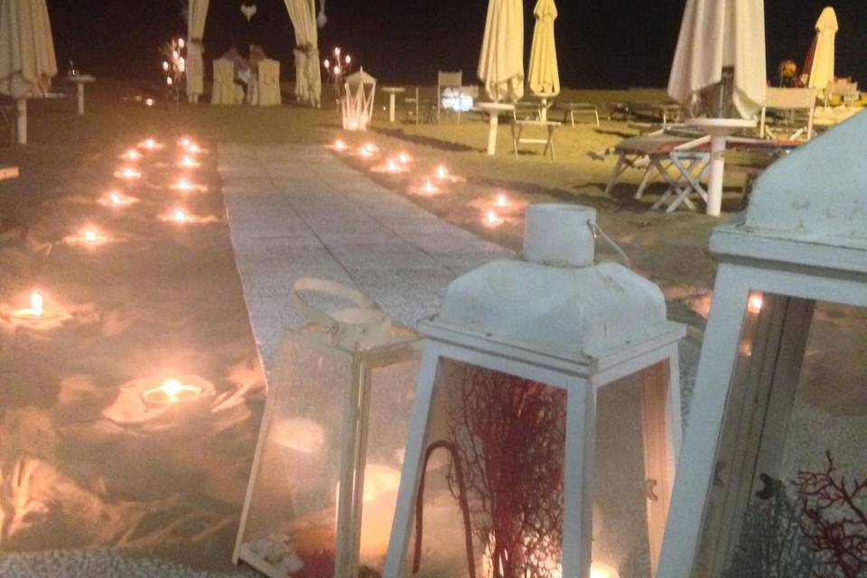 Cena in spiaggia