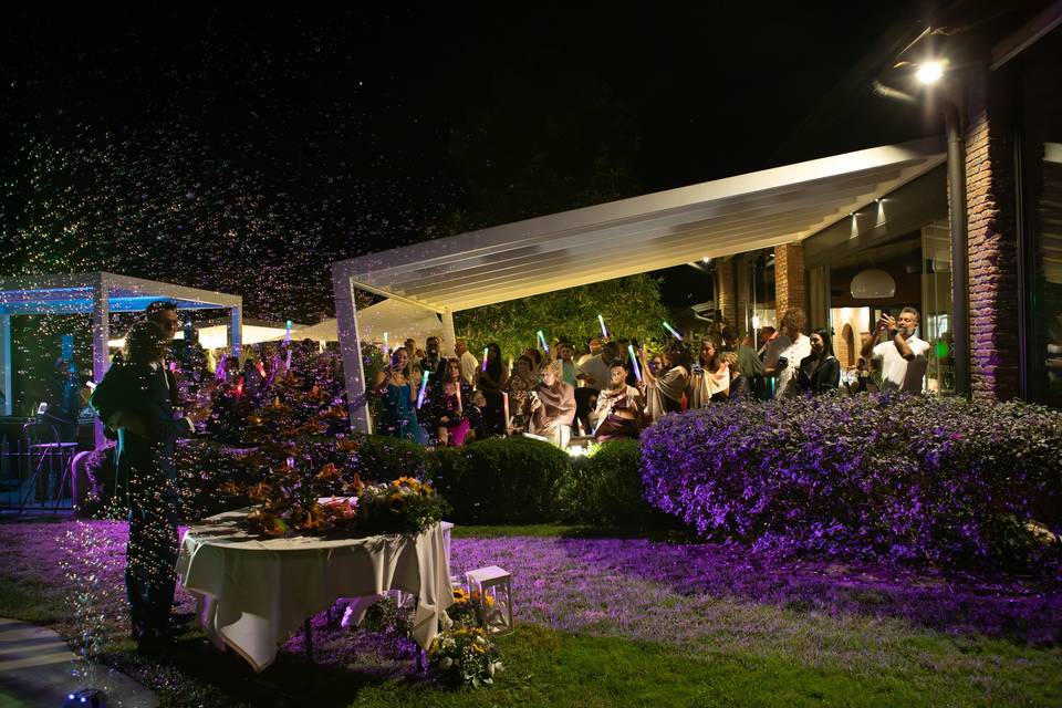 Taglio Torta Giardino