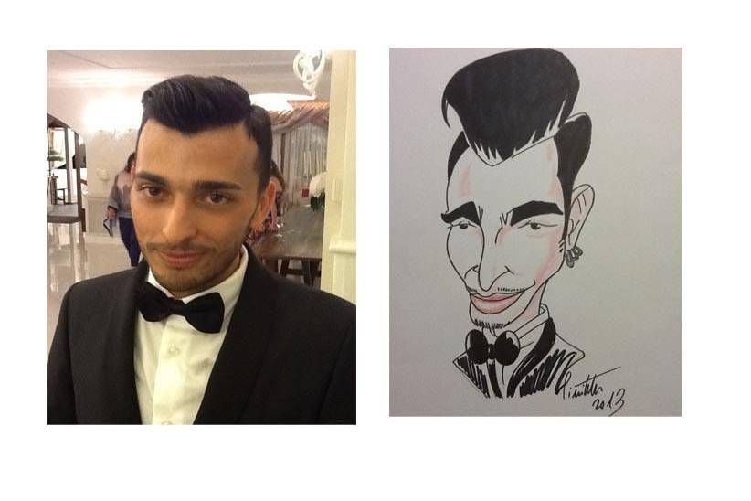 Caricaturista per matrimonio