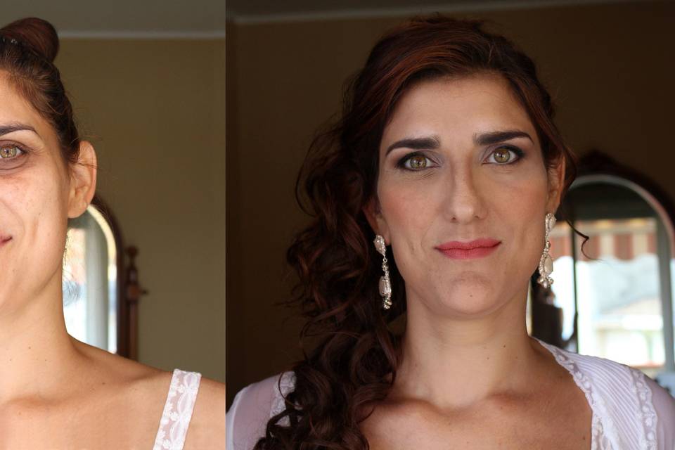 Trucco mamma angelica