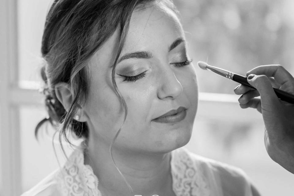 Bride makeup