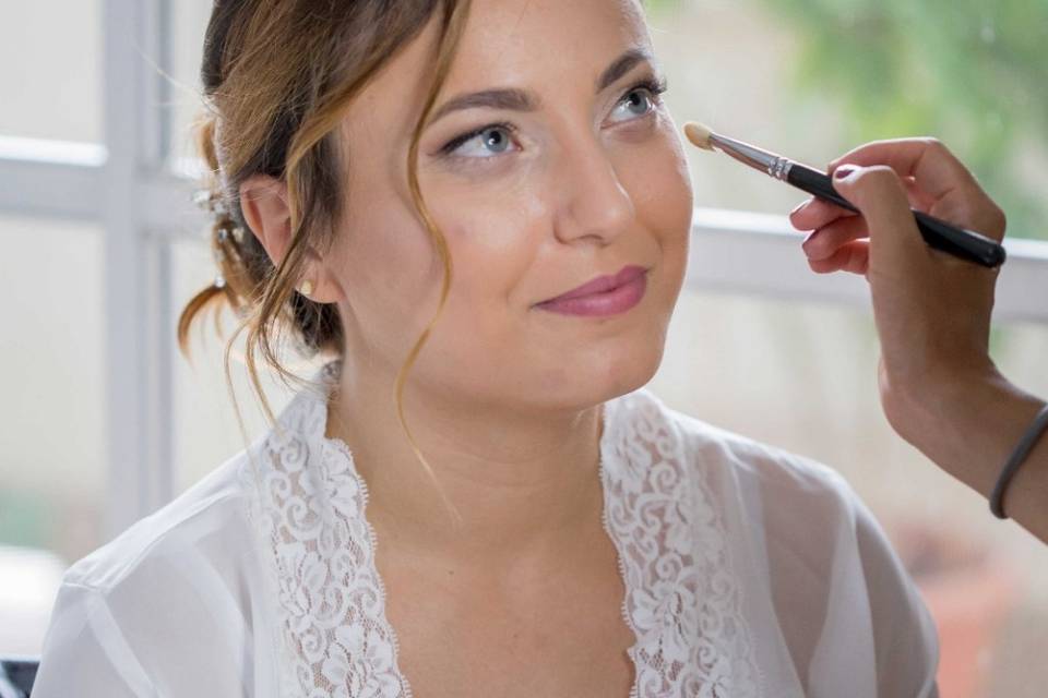 Bride makeup