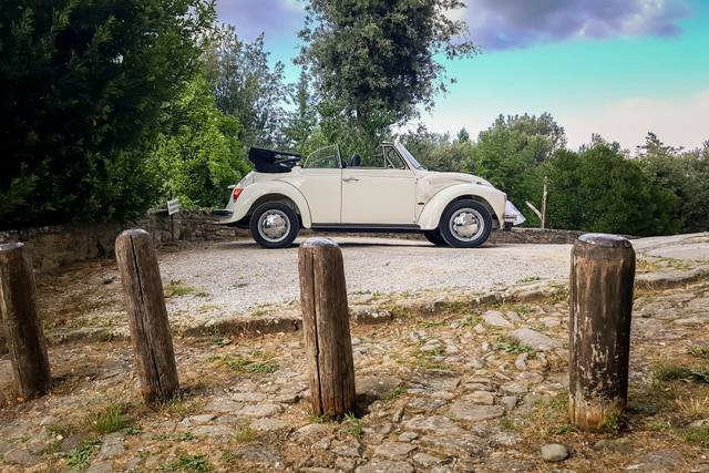 Noleggio Auto d'Epoca per Cerimonie e Matrimoni in Umbria  Maggiolone,  Volkswagen T1, Citroen DS, Porsche 911 e Altro a Perugia, Terni, Foligno e  Spoleto