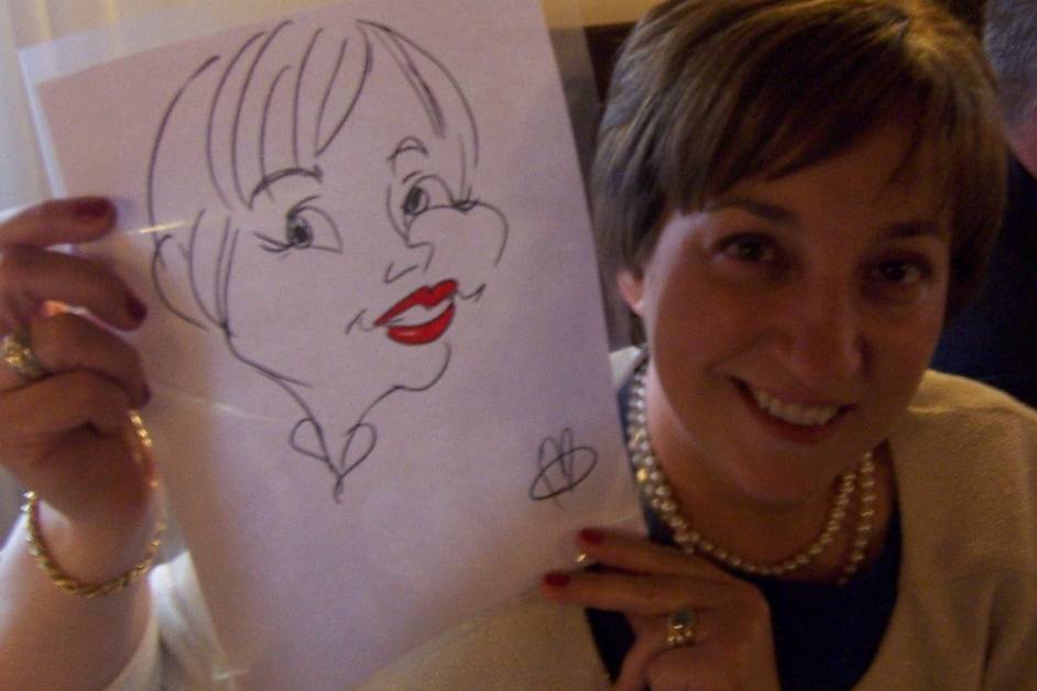 Live Cartooning Caricature