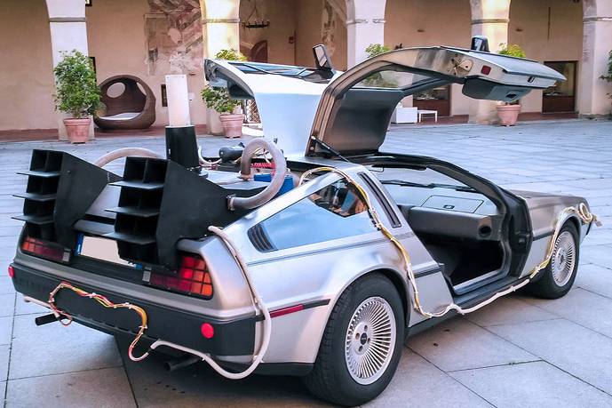 Delorean Ritorno al futuro