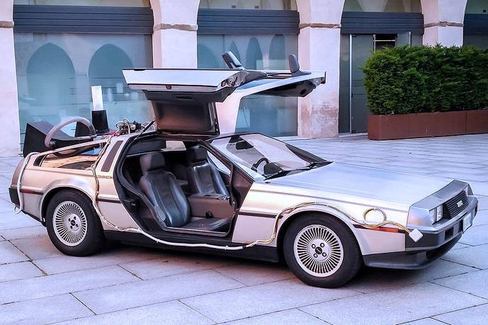 Delorean Ritorno al futuro