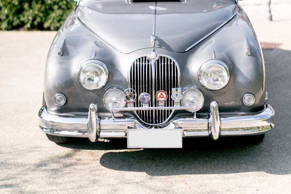 Jaguar MK2 grigio chiaro