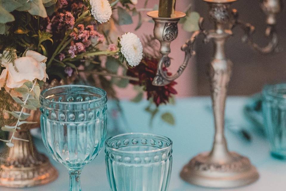 Wedding table details