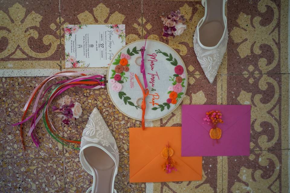 Wedding Stationary colorata