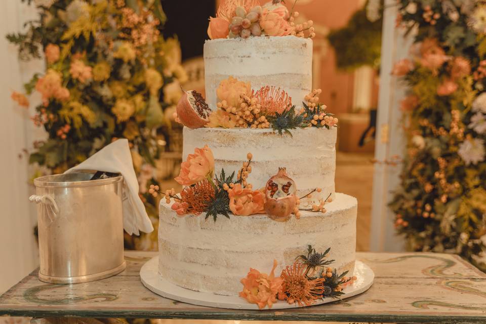 Wedding cake autunnale