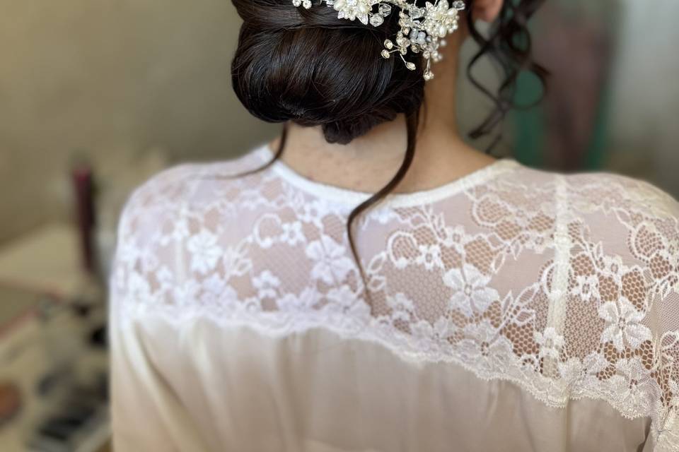 Chignon semi morbido