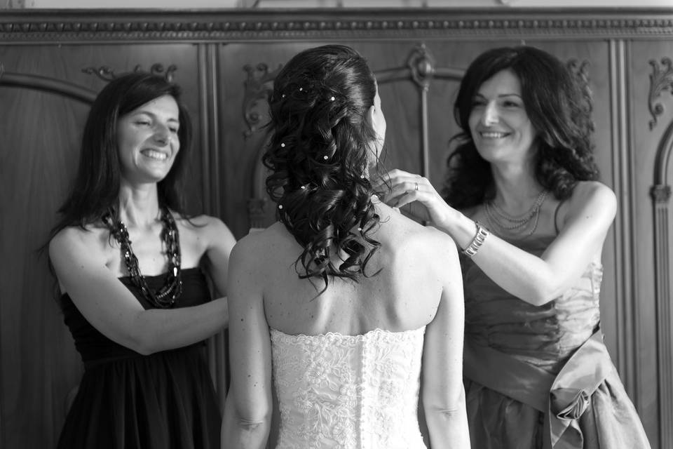 Preparazione sposa