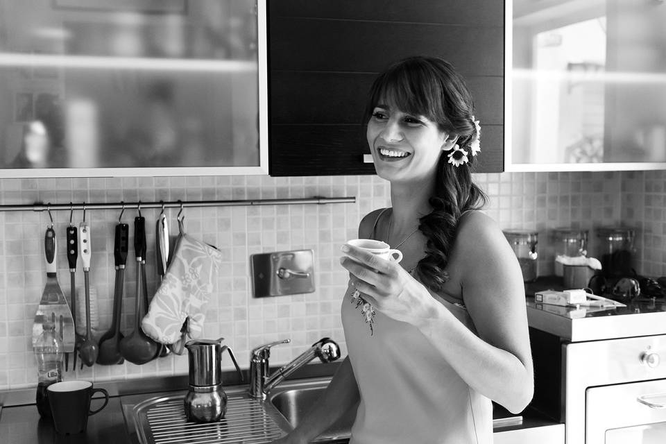 Preparazione sposa