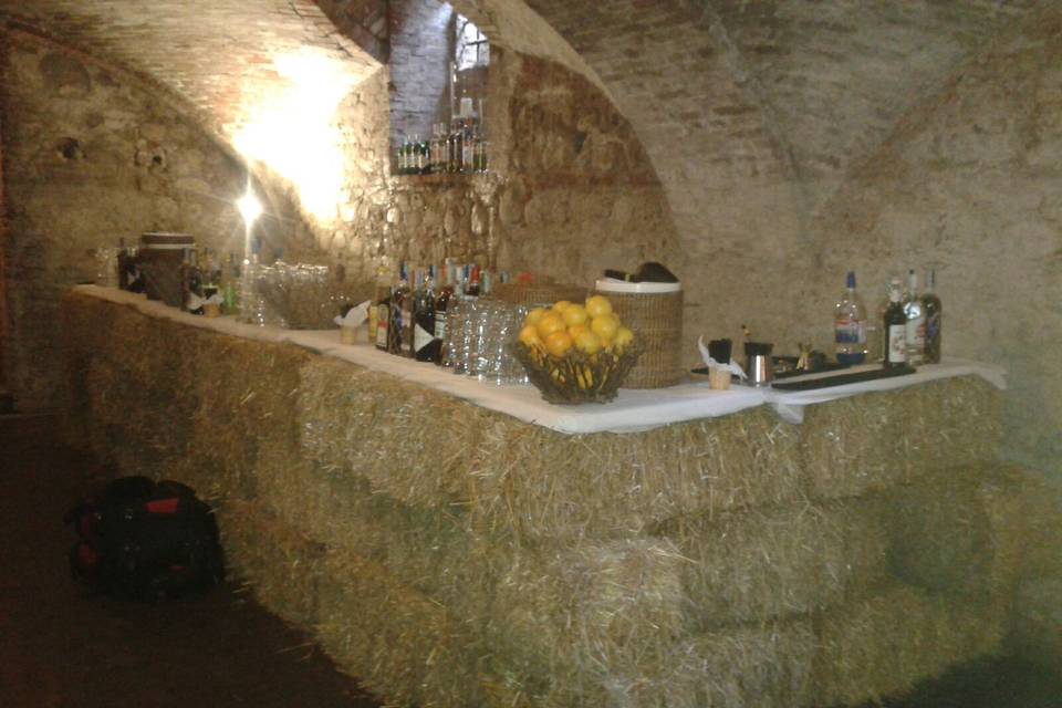 Bancone bar in cascina 2