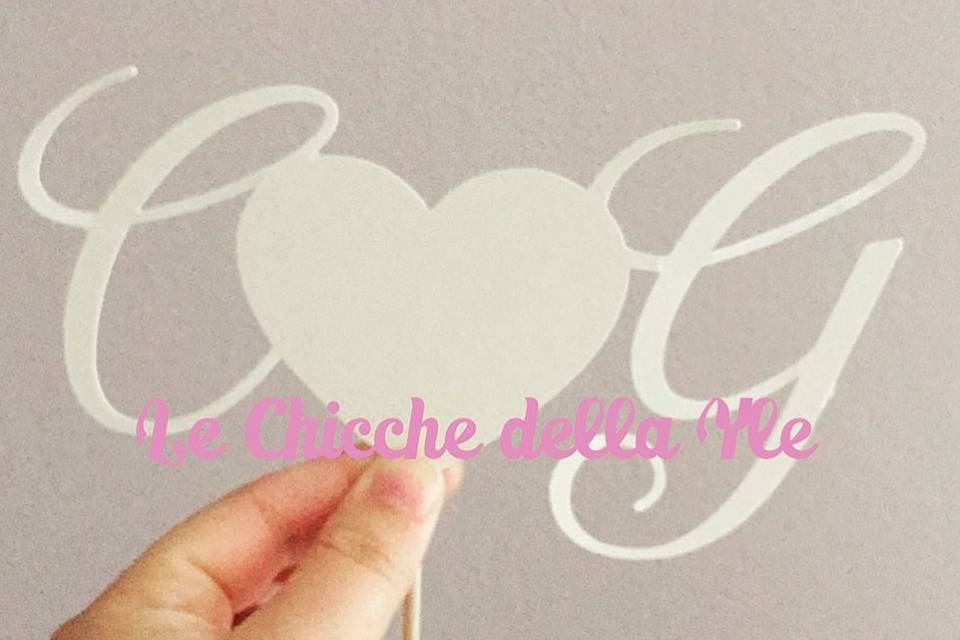 Cake topper  paper