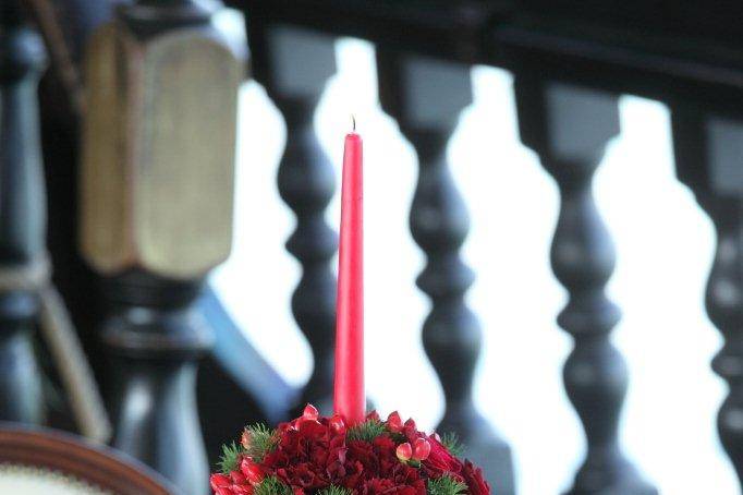 Decorazione candelabro
