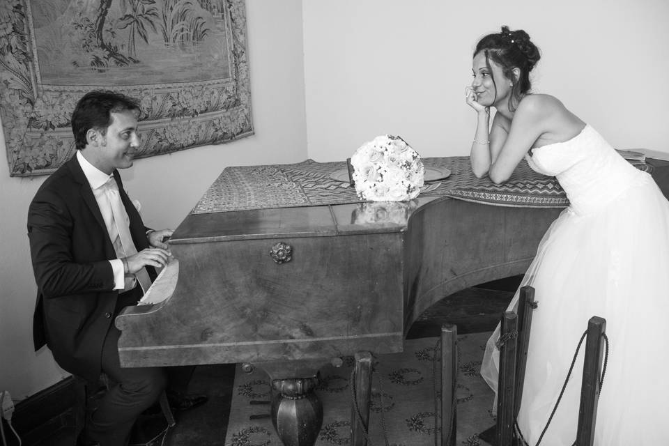Sposi al pianoforte