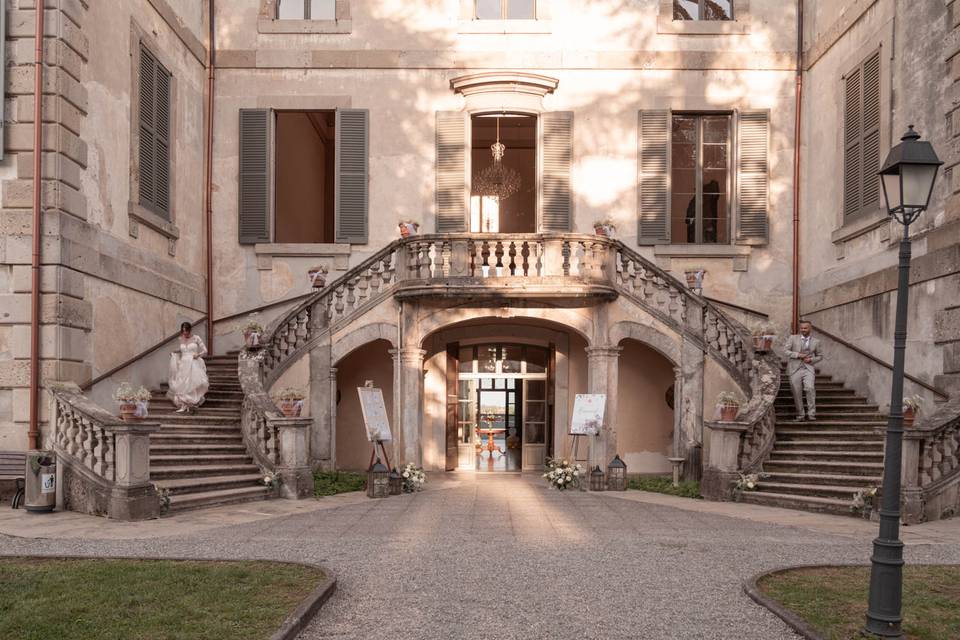 Facciata della Villa
