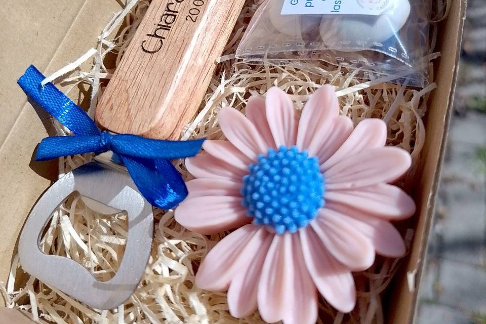 Bomboniera legno e cera