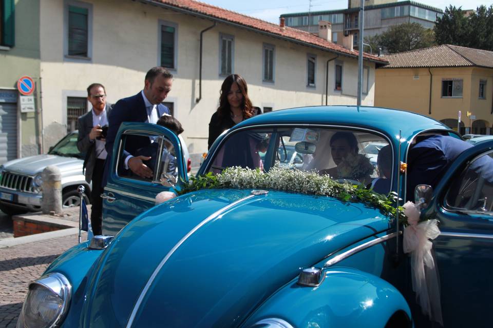 L'auto della sposa