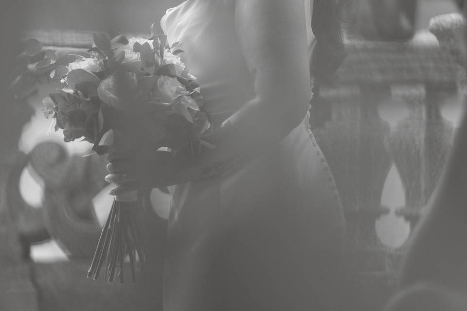 Sposa in bianco e nero
