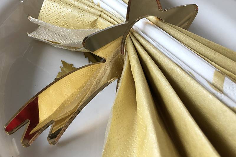Fermatovaglioli in plexiglass