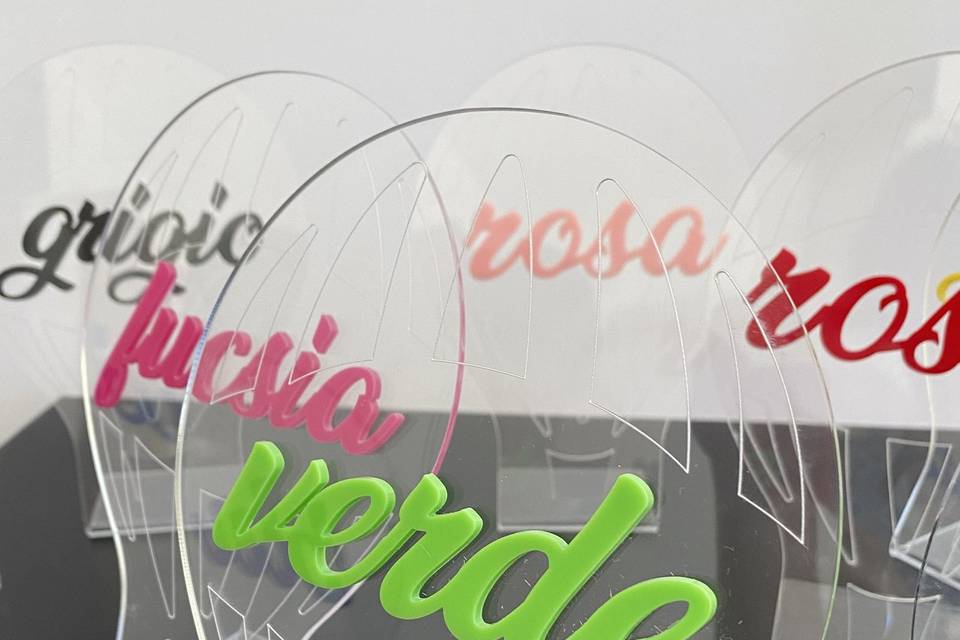Segna tavolo personalizzato