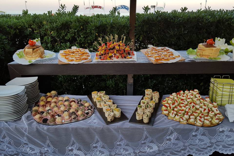 Buffet antipasti