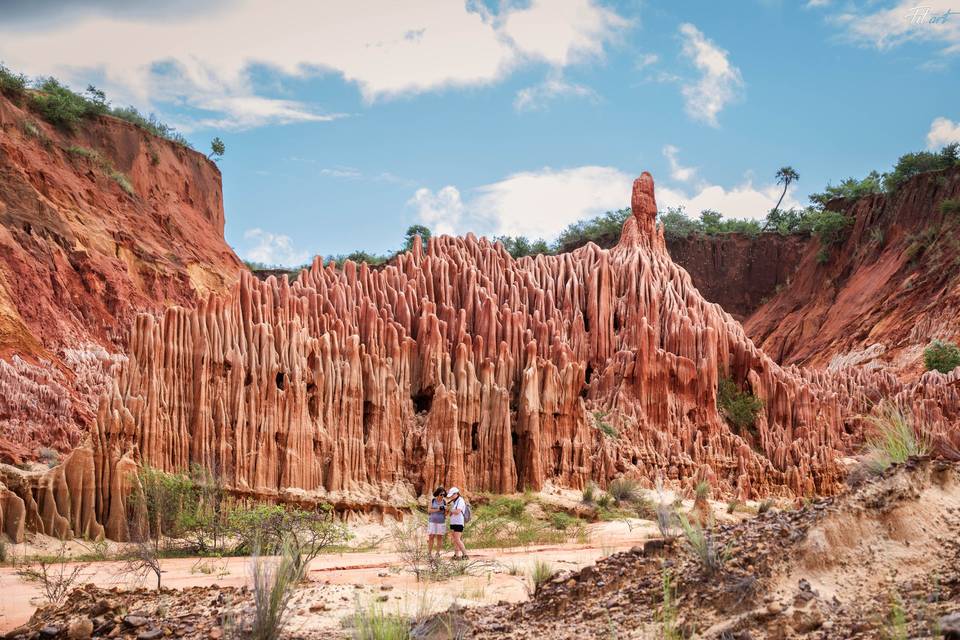 Tsingy Rouge Nord Madagascar