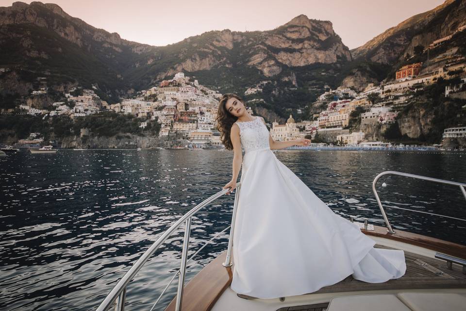 Shooting Liabella in Positano