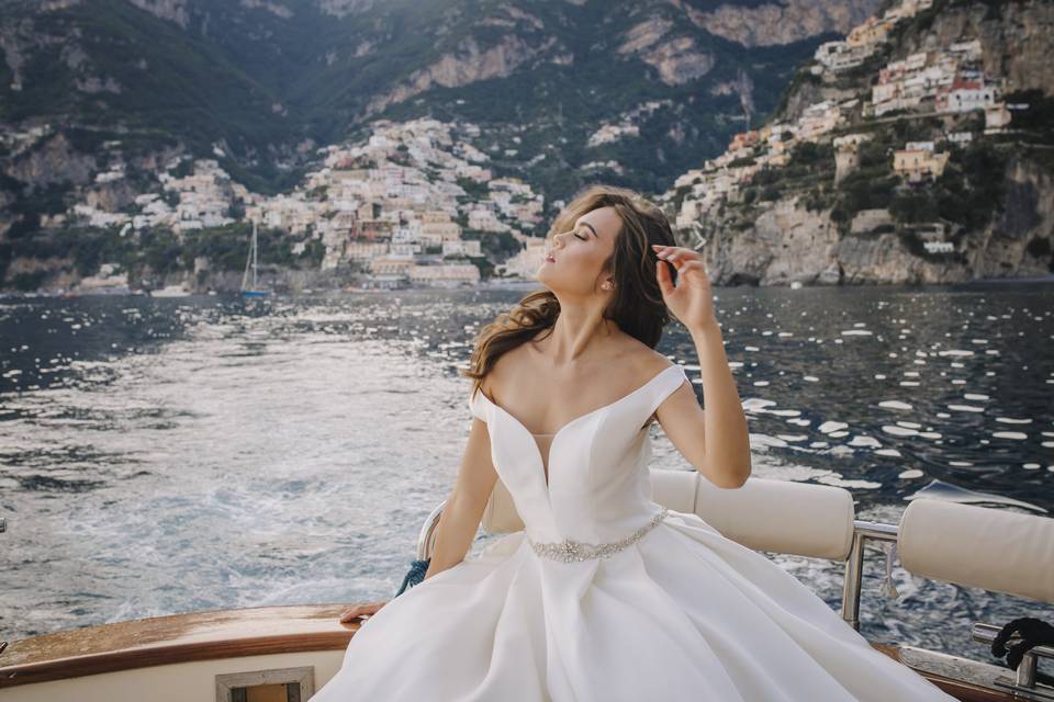 Shooting Liabella in Positano