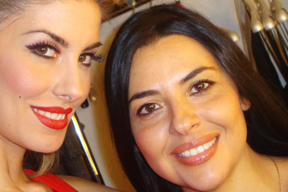 Glamour make up