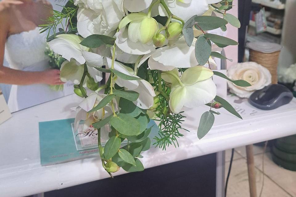 Bouquet,  peonie, rose, lisian