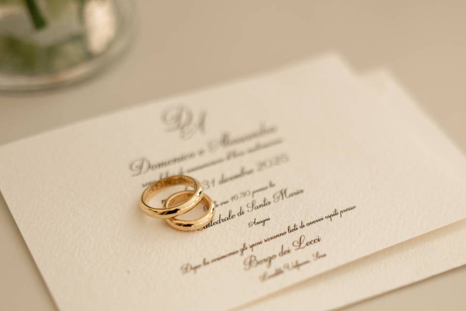 Dettagli matrimonio