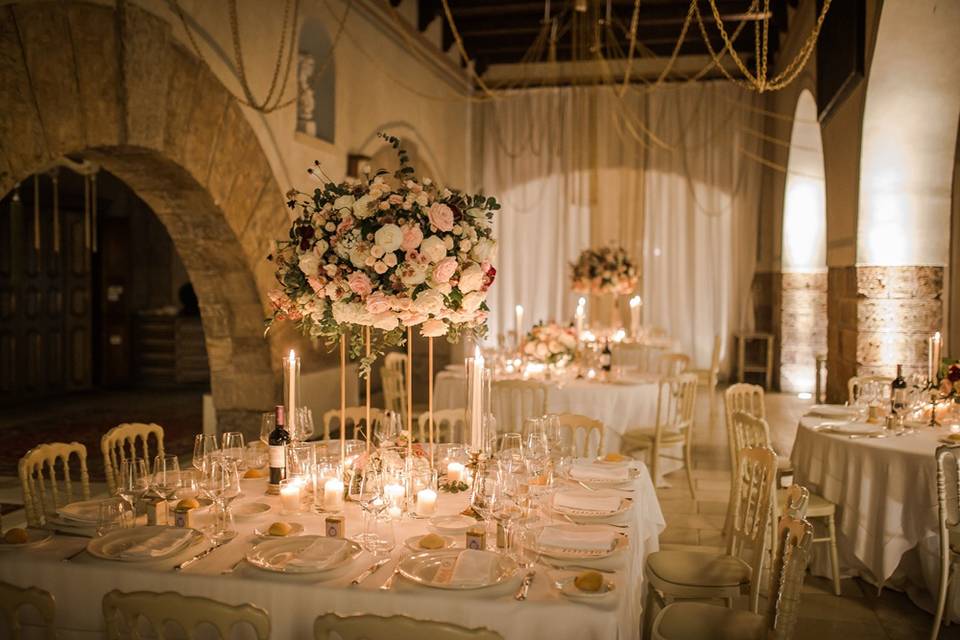 Castle wedding in Puglia