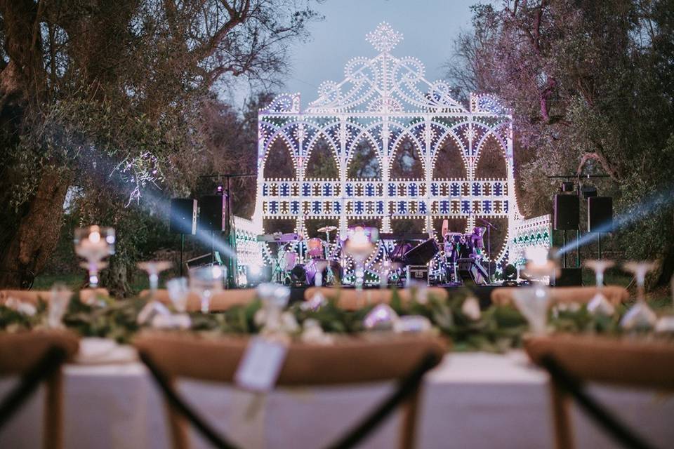 Apulian Luminarie for wedding