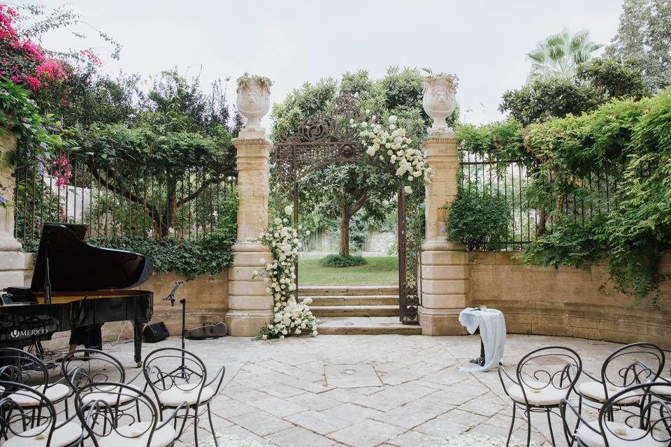 Ceremony in Lecce