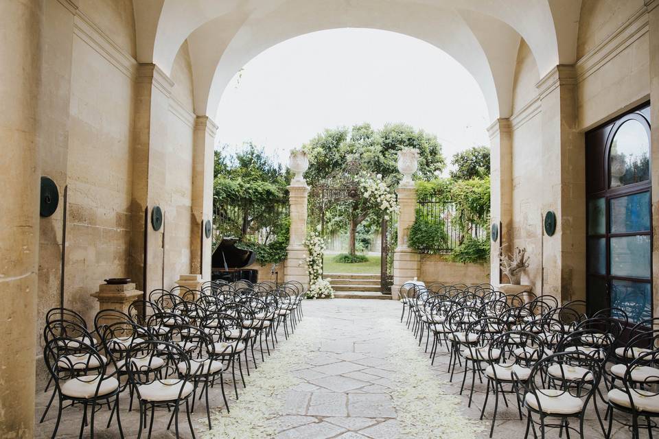 Ceremony in Lecce