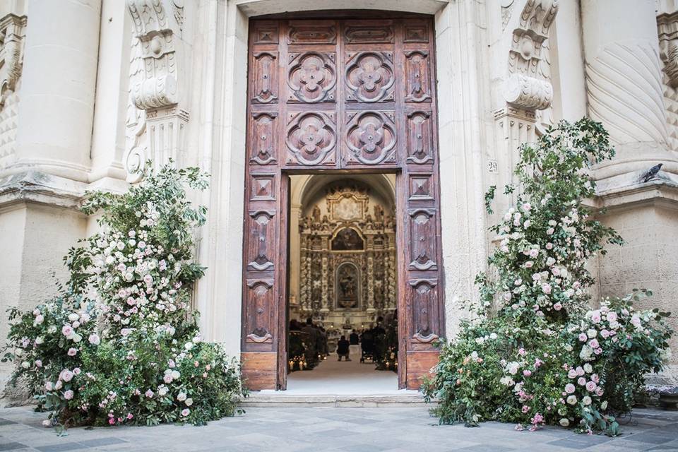 Religious wedding in Lecce