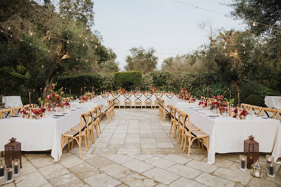 Apulian Luminarie for wedding